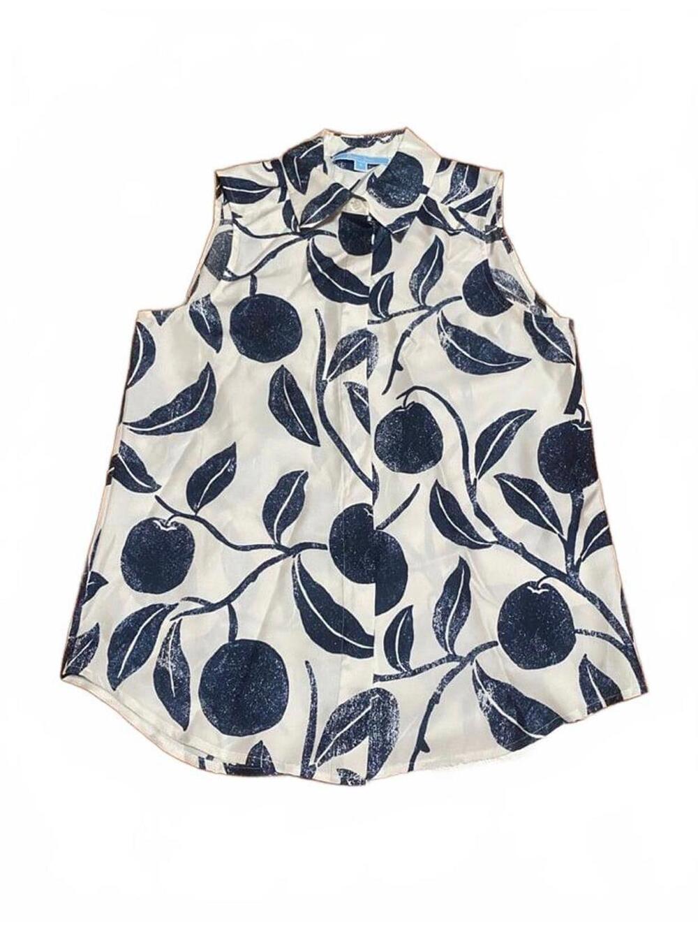 Draper James 100% Silk Top size 4